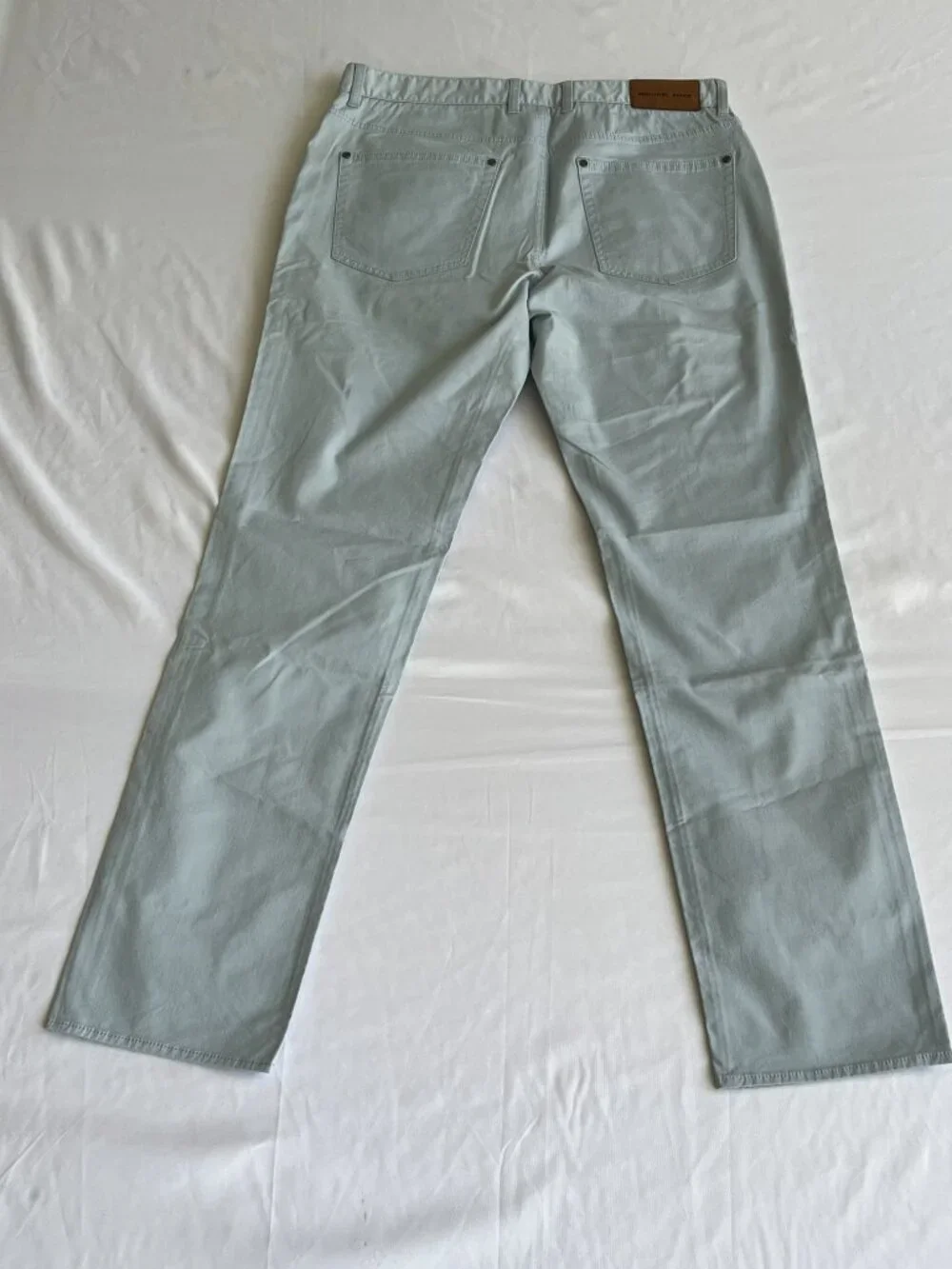 RARE Michael Kors Pre-Production Fit Sample Men's Pants Sz 32 Pale Sky NWT